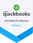 QuickBooks Certified ProAdvisor badge